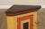 Late 20th Century Pair Of Handcrafted Folk Art Painted Pine Corner Cabinets For Sale - Image 5 of 18