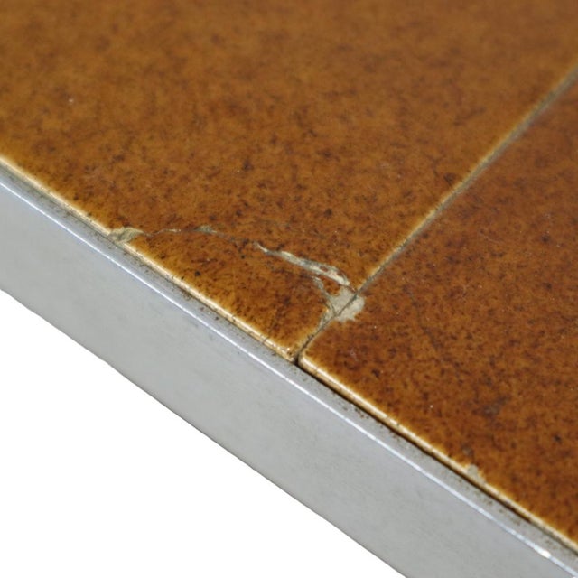 Vintage Ceramic Tile-Top Coffee Table by Adri Belarti, 1970s For Sale - Image 9 of 14