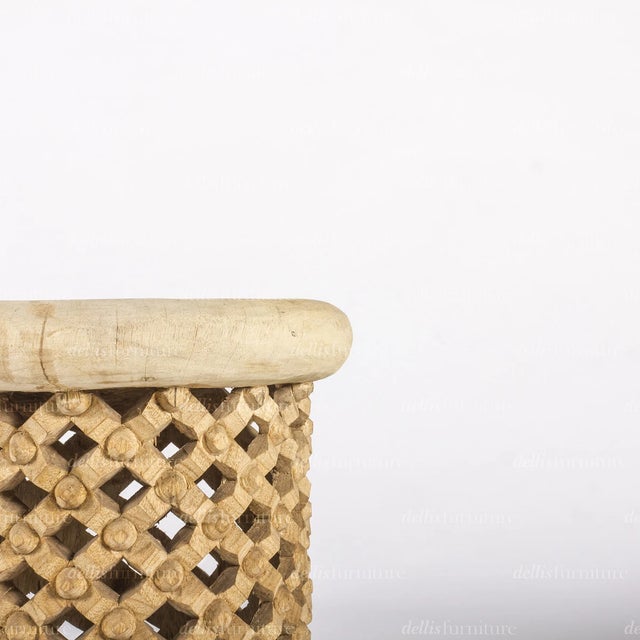 African African Handmade Coffee Table by Delgo Ako For Sale - Image 3 of 4