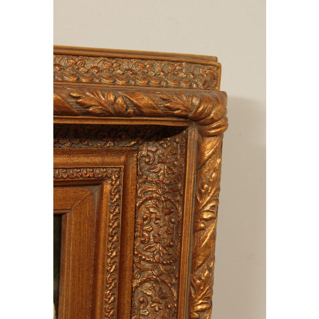 Wood After Zula Kenyon Oil Painting on Panel, 'The Song of the Bluebird' For Sale - Image 7 of 12