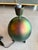 Vintage Fine Art Lamps Iridescent Metal Spherical Table Lamp Dimmer For Sale - Image 12 of 15