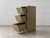 Original vintage filing cabinet by bigla, model klapp ex, in classic khaki/olive beige metal. This piece of furniture...