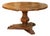 19th Century French Louis XIII Walnut, Oak and Chestnut Round Pedestal Table For Sale