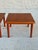 Pair of Mid Century Modern Danish Teak End / Side Tables For Sale - Image 4 of 7