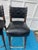 Mid Century Modern Chairmasters Leather Webbed Bar or Counter Stool Set of 2 For Sale - Image 4 of 5