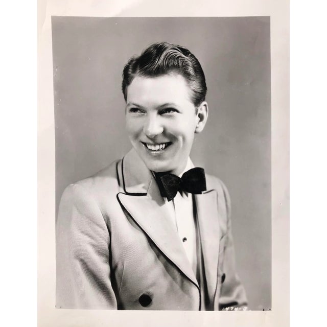 1935 Portrait of Trumpeter Johnny Davis in Tuxedo For Sale - Image 4 of 4