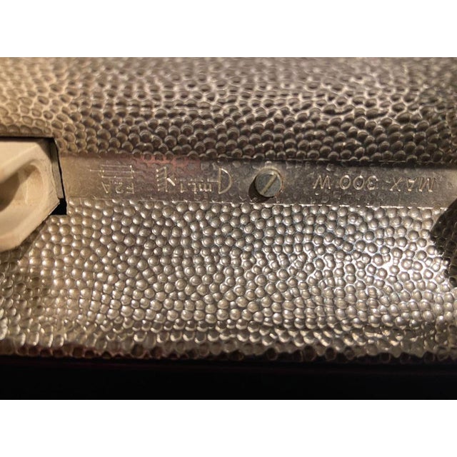 Burgundy Wall Lamps by Gianfranco Frattini, Italy, 1980s, Set of 3 For Sale - Image 4 of 17