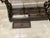 Art Nouveau Victorian Rococo French-Inspired Scrollwork Cast Iron Umbrella Stand 1800’s Rare Originally From an Expensive Hotel in the 1800’s For Sale - Image 3 of 11