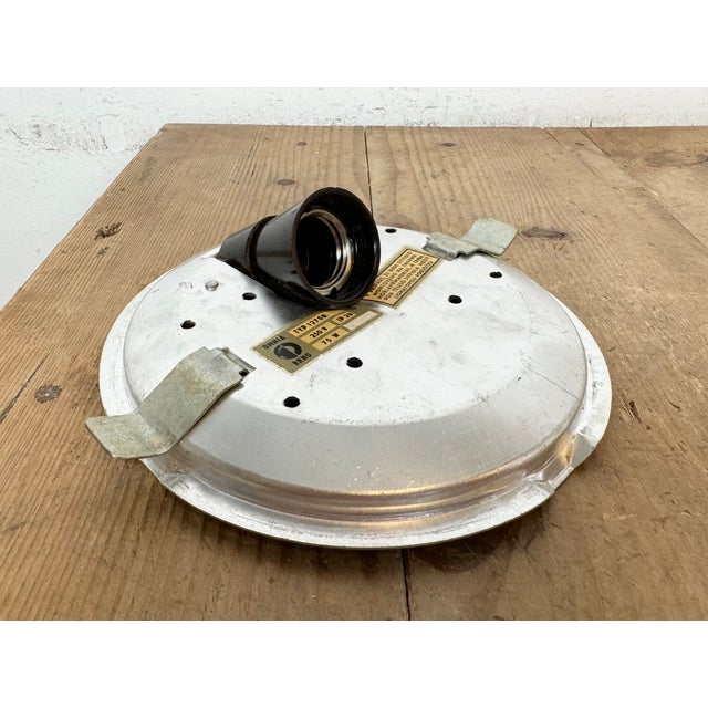 Vintage Glass Wall Light, 1970s For Sale - Image 12 of 15