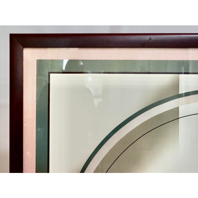 Mid 20th Century Abstract Artwork "Espacio 3" by John Martineau #81/350 For Sale - Image 4 of 8