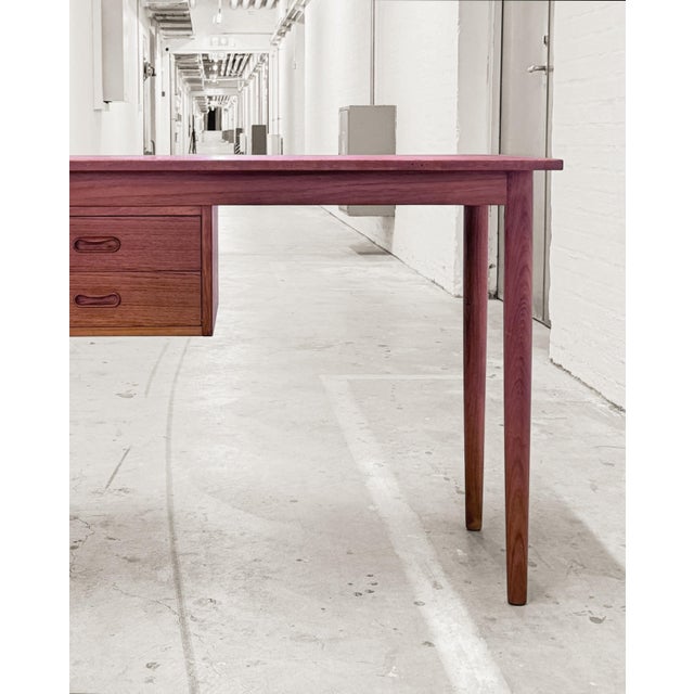 Vintage Danish Desk from Vi-Ma Furniture, 1960s For Sale - Image 3 of 12