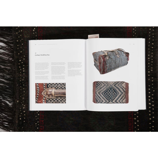 Black Vintage Balisht Tribal Rug, Black and Brown With Geometric Patterns - Rug & Kilim For Sale - Image 8 of 9