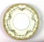 Noritake -hand painted porcelain - yellow scroll edge with a floral garland - gold painted rim work - 56 piece dinnerware...