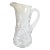 Heavy Brilliant Cut Crystal Vintage Pitcher, Floral & Leaf Design, Water, Wine, Cocktails, Drinks For Sale