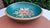 Vintage Painted Wooden Bowl, 1960s For Sale - Image 6 of 6