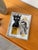 A truly astonishing, entirely handcrafted piece, created by a novice artist, showcasing the french actor and artist jean...