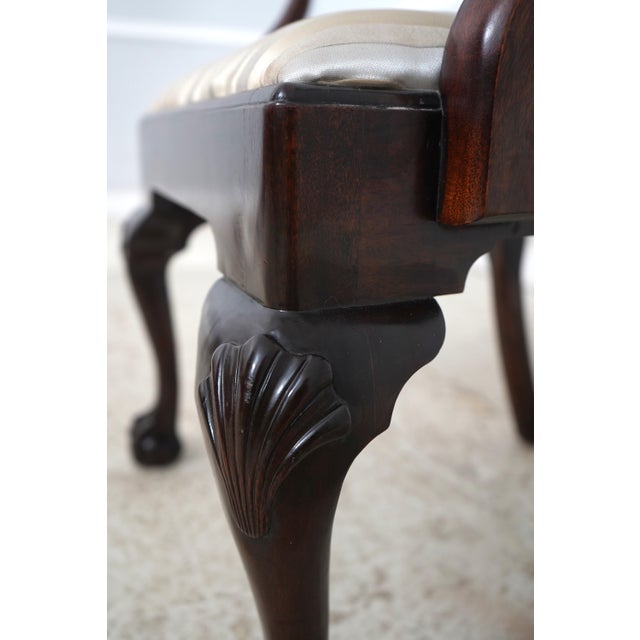 Set of 6 Stickley Mahogany Dining Room Chairs For Sale - Image 12 of 18