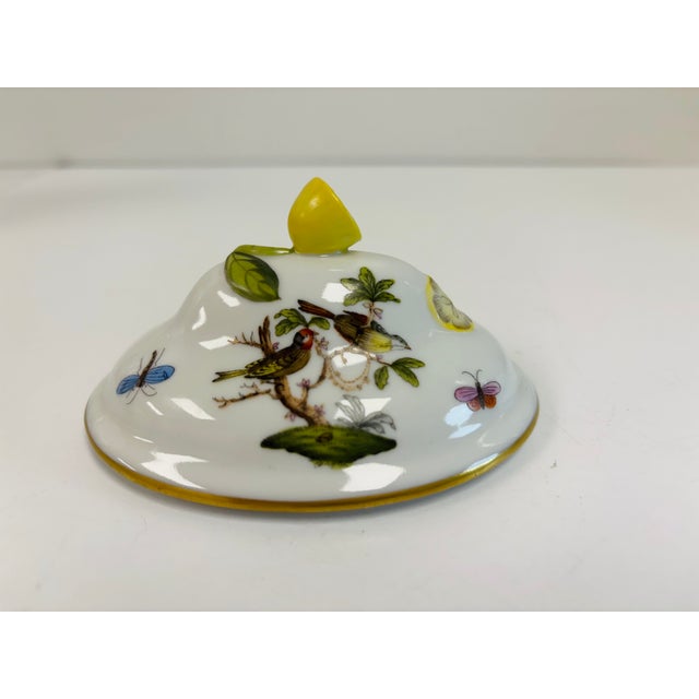 1990s Herend Rothschild Bird Coffee Pot, Creamer and Mini (Sugar) Tureen - Set of 3 For Sale - Image 14 of 18