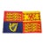 Late 20th Century Vintage Royal Standard of the United Kingdom Flag For Sale
