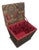 Anglo Indian Profusely Carved Sewing Box For Sale