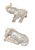 Late 20th Century Late 20th Century Set of Nine Herend Fishnet Porcelain Animal Figurines For Sale - Image 5 of 8