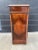 19th Century French Walnut Marquetry Nightstand With Marble Top and Original Casters For Sale - Image 4 of 11