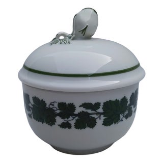 Vintage Porcelain Miniature Sugar Bowl from Meissen, 1970 For Sale
