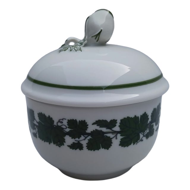 Vintage Porcelain Miniature Sugar Bowl from Meissen, 1970 For Sale