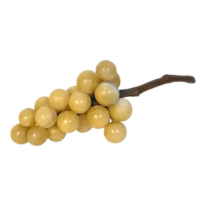 Italian Mid Century Marble Sculpture of Grapes