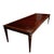 1980s Kindel National Trust Mahogany Extension Banquet Dining Table For Sale - Image 10 of 12