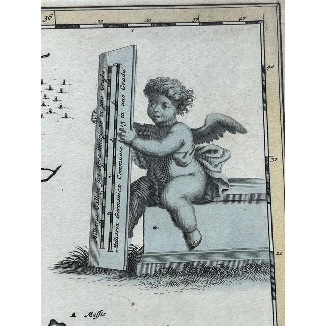 South Sweden Map with Inset of Halmstad by Frederik De Wit, 1680 For Sale - Image 10 of 13