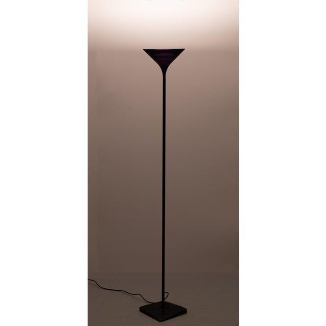 Italian Quality in Light Halogen Floor Lamp by F.lli Martini, 1980s For Sale - Image 6 of 10