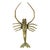 Vintage Brass Shrimp Scampi Figurine, 1960s For Sale - Image 6 of 11