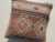 Kilim Rug Pillow Made from old turkish kilims Back side cotton and has closed with a solid hidden zipper size:16" x 16" It...
