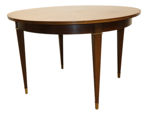 Art Deco Neo-Classical Style Mahogany Dining Table, 1940