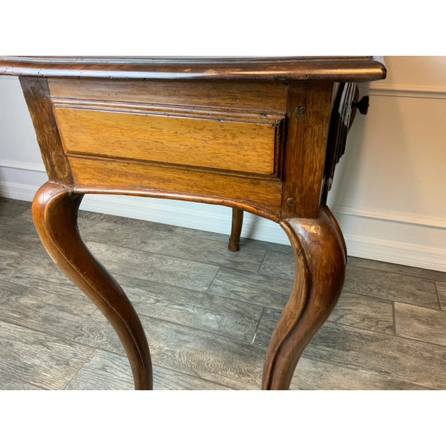 Louis XV Walnut Console Table For Sale - Image 9 of 12