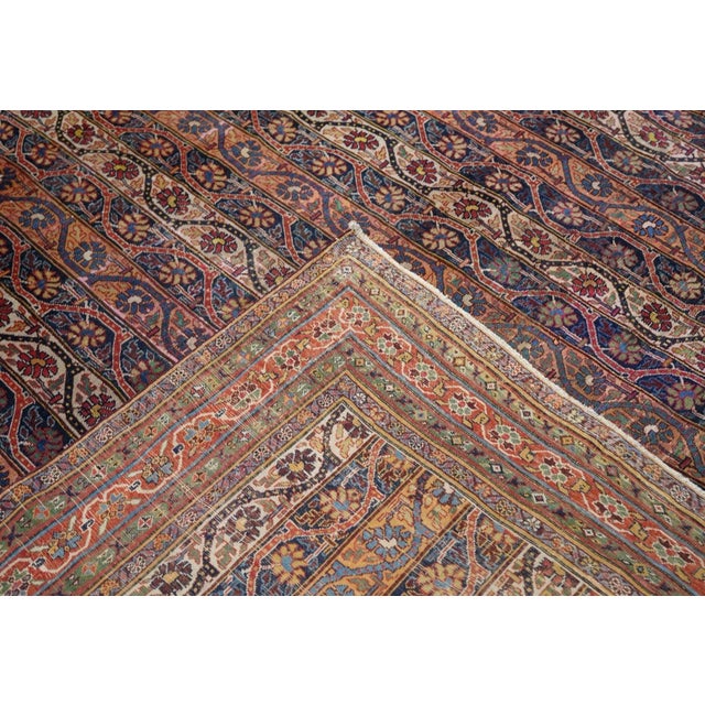 Tribal Fine Antique Tribal Qashqai Rug 8'4'' X 15'4'' For Sale - Image 3 of 12