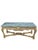 Antique French Louis XV Style Carved Giltwood Console Table with Variegated Marble Top and Figural Mask Antique French...