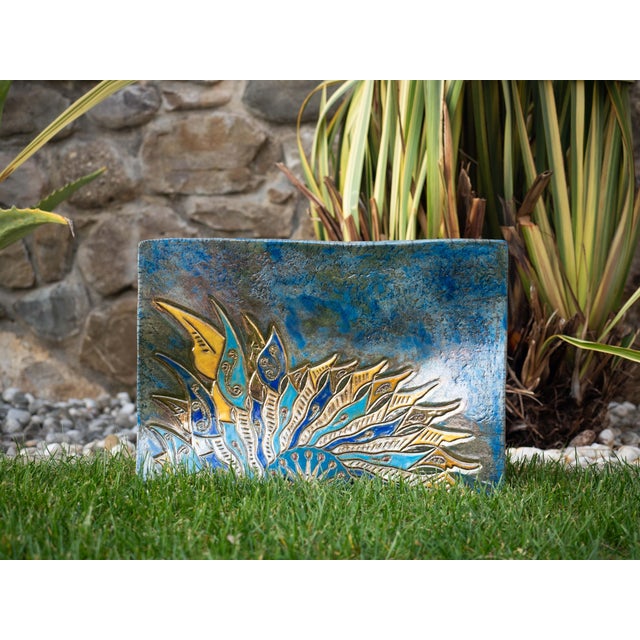 Eastern Sun in Raku Ceramic, 2024 For Sale - Image 13 of 14