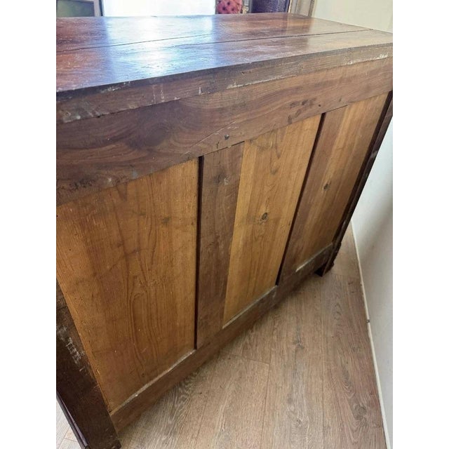 Wood 19th Century Louis-Philippe Walnut Chest of Drawers For Sale - Image 7 of 8