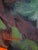 Vintage Anita Rose Lilien Expressionist Canyons / Mountain Peaks Oil Painting For Sale - Image 4 of 7