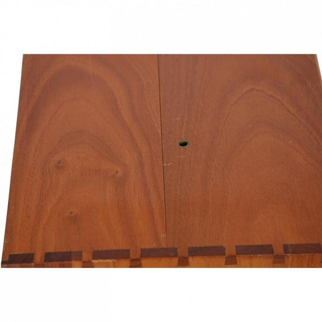 Wood Bookcase in Mahogany by Mogens Koch, 1980s For Sale - Image 7 of 14