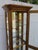 Hollywood Regency Tall Narrow Antique Gold Display Shelf Cabinet 6245 For Sale - Image 13 of 18
