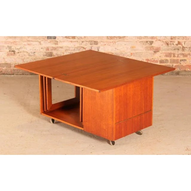 Brown Mid-Century Tristor Nesting Tables in Teak from McIntosh, 1970s, Set of 3 For Sale - Image 8 of 14