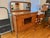 American Antique Quarter-Sawn Oak Sideboard / Buffet With Mirror — Early 1900s For Sale - Image 3 of 4