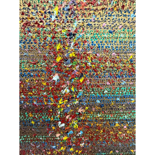 Made Wianta Sunset Original Oil Painting, Signed For Sale - Image 9 of 12
