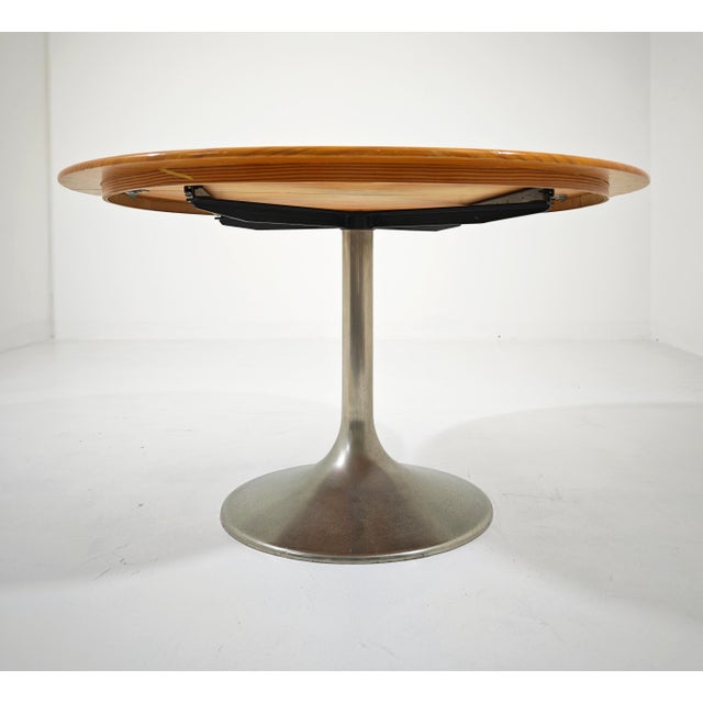 Extendable Round Dining Table, 1960s For Sale - Image 17 of 18