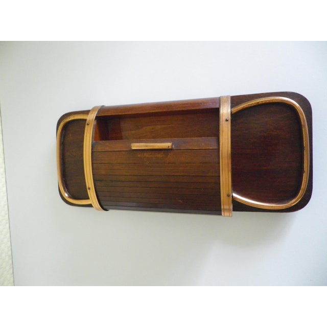 Art Deco Style Roll Top Cigarette Case, 1950s For Sale - Image 10 of 13