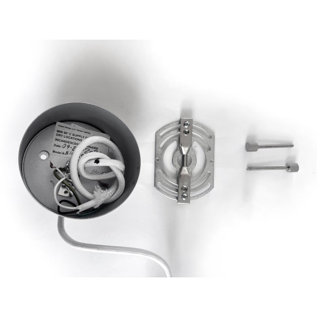 Pholc Mobil 70 Pendant by Monika Mulder in Matte Nickel For Sale In New York - Image 6 of 8