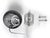 Pholc Mobil 70 Pendant by Monika Mulder in Matte Nickel For Sale In New York - Image 6 of 8